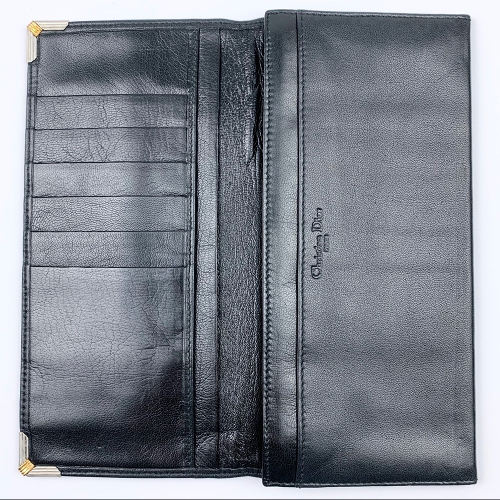 DIOR Vintage Leather Wallet - Picture 4 of 12